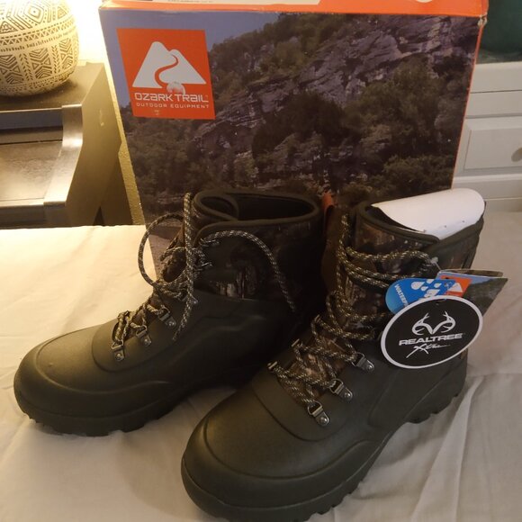 Ozark Trail Realtree Camo Boots NEW 12 - Picture 1 of 3